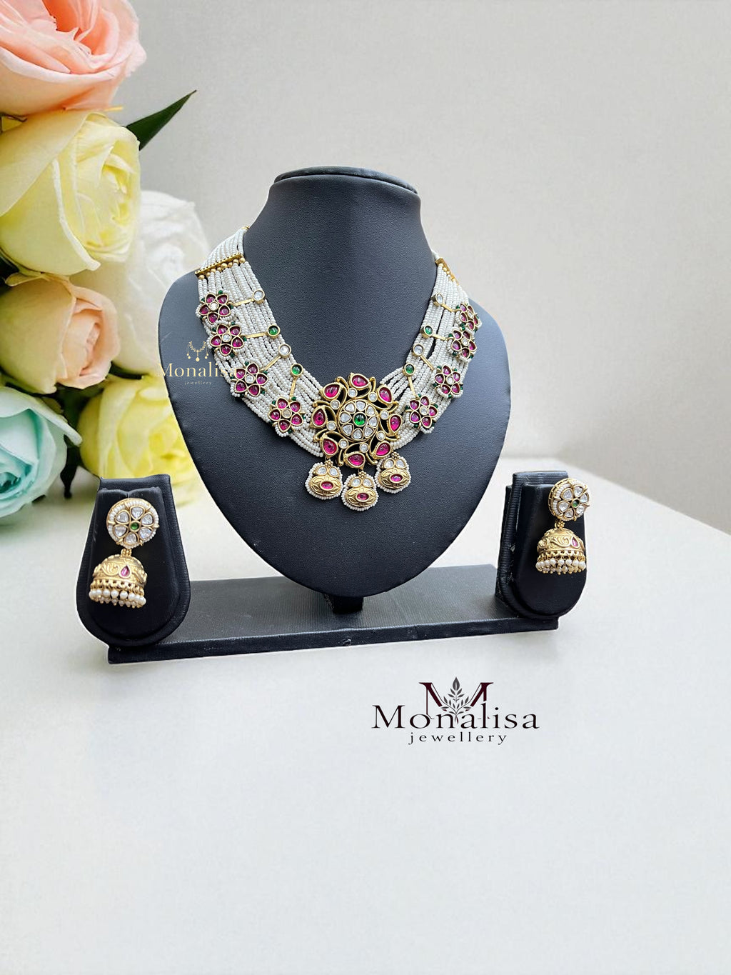 Kamini Antique Designer Necklace Set