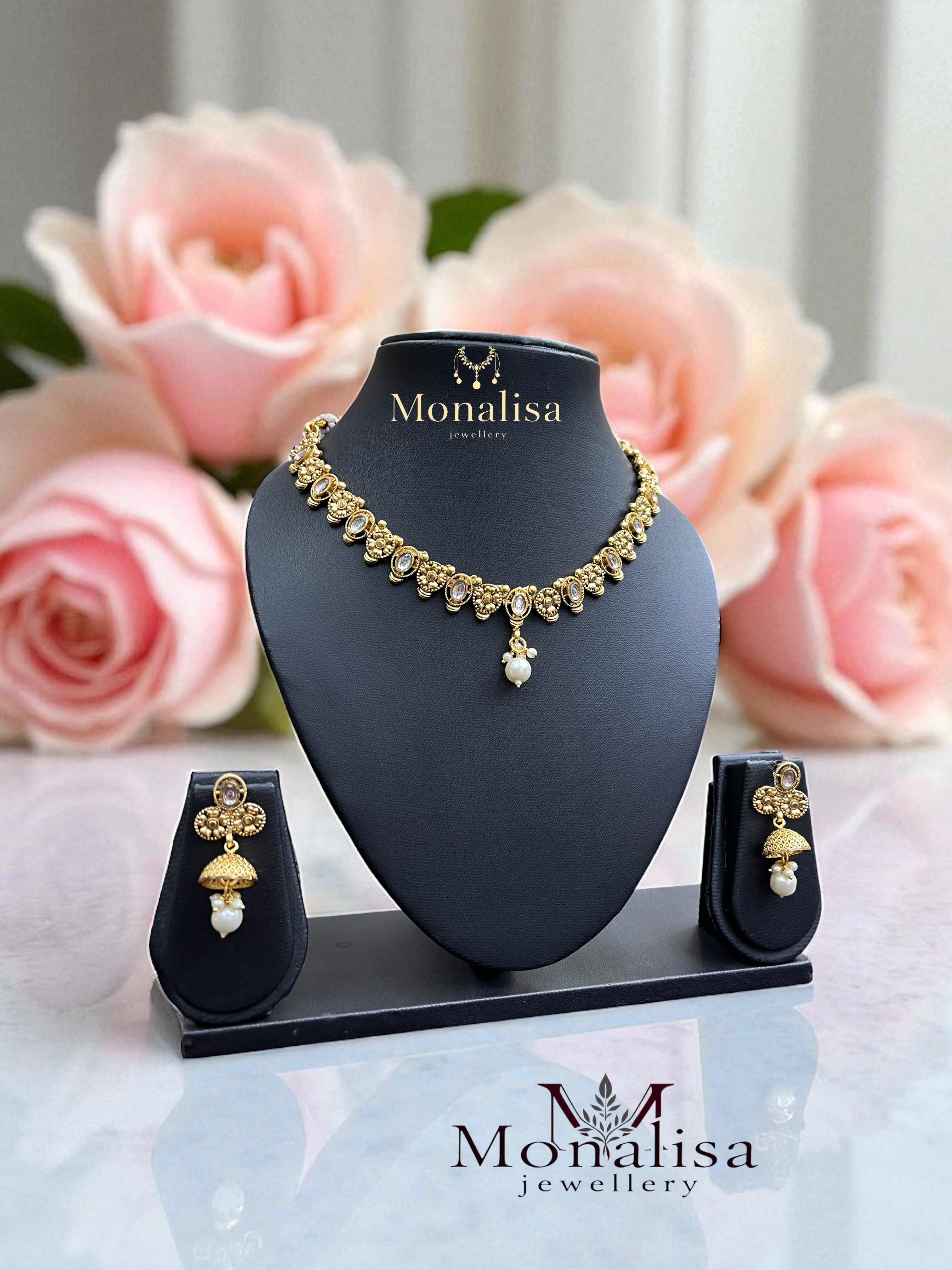 Chalama Antique Designer Necklace Set