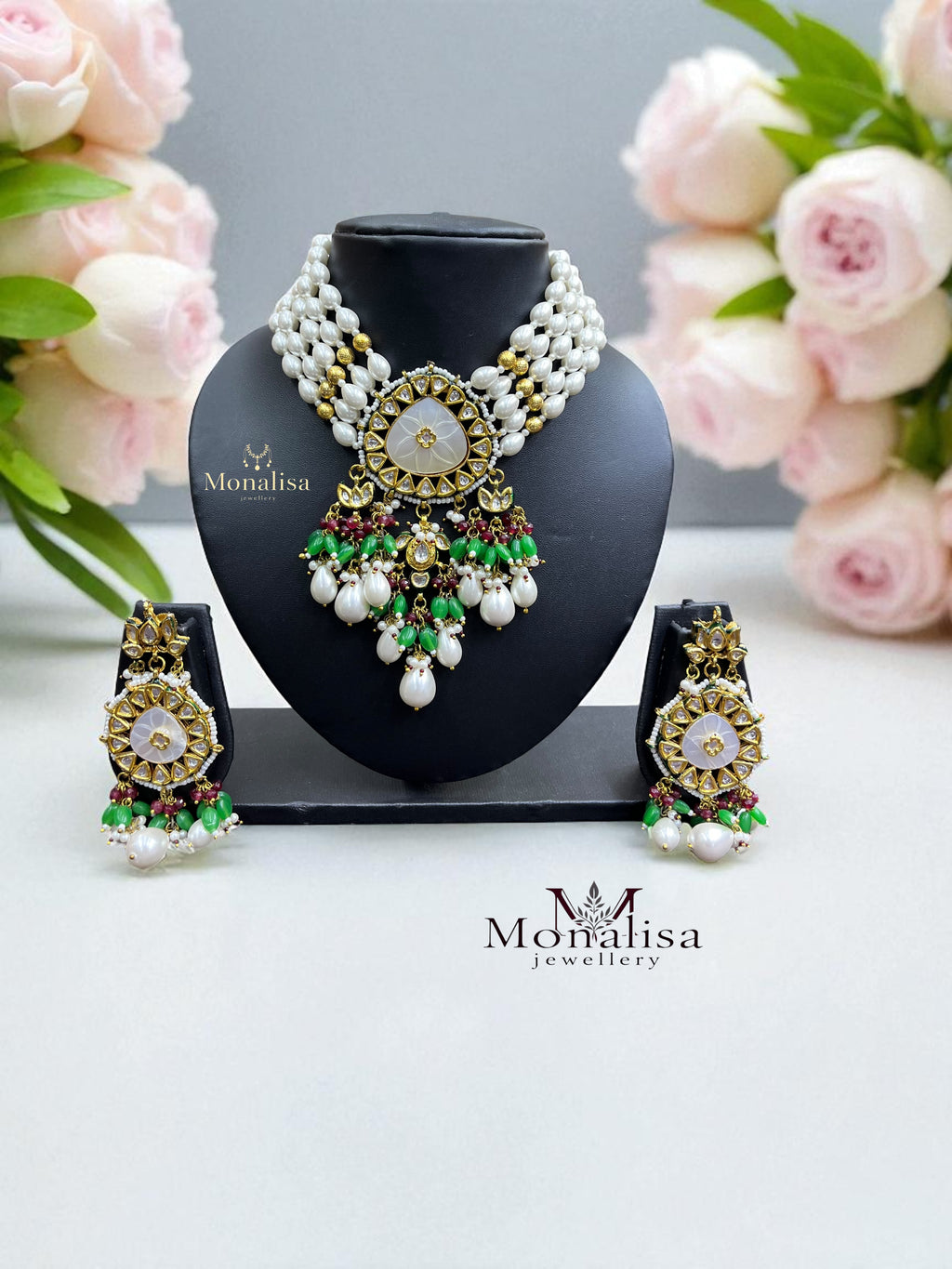 Mahiya Antique Designer Necklace Set