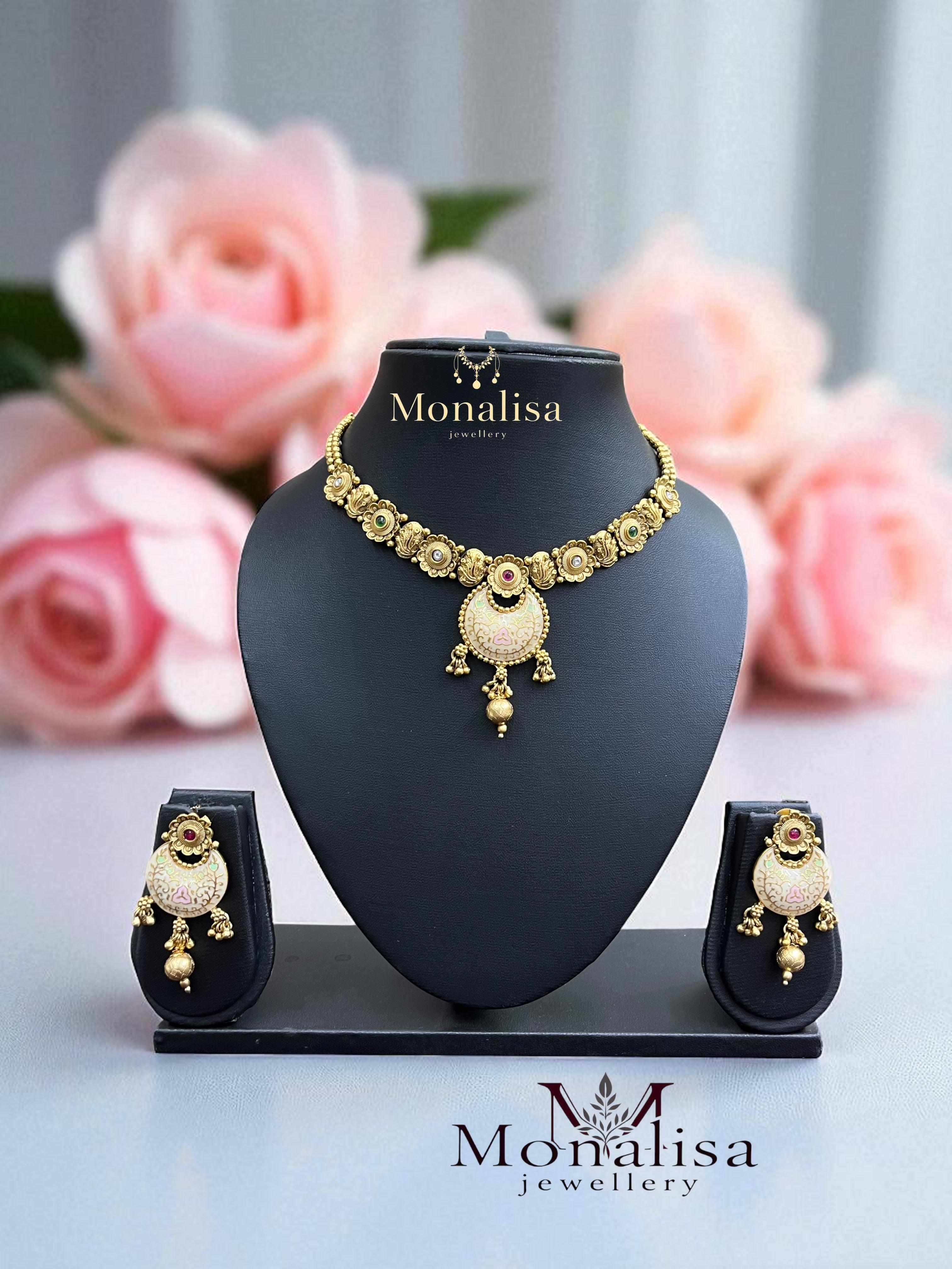 Karul Antique Designer Necklace Set