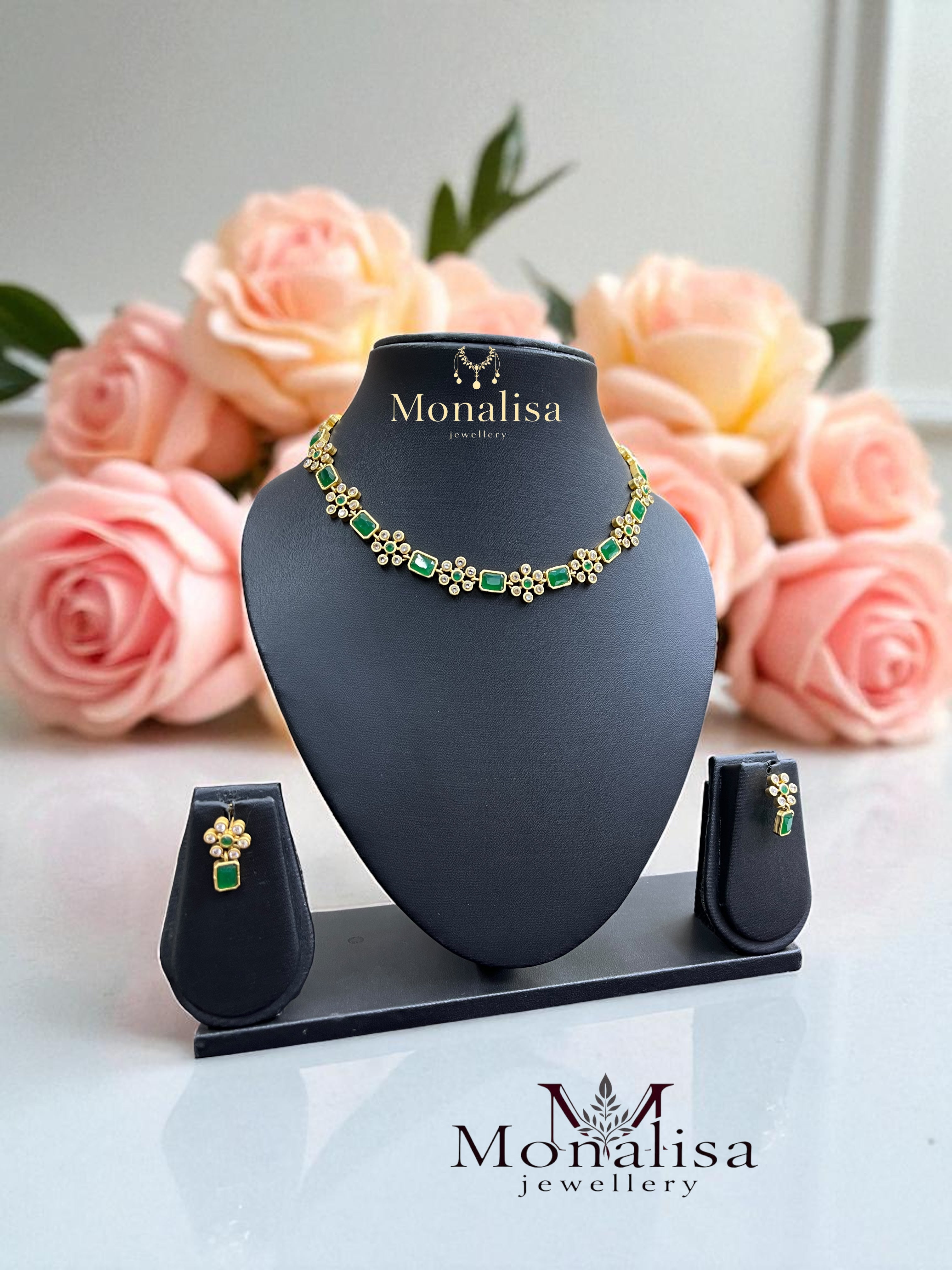 Chaital Antique Designer Necklace Set