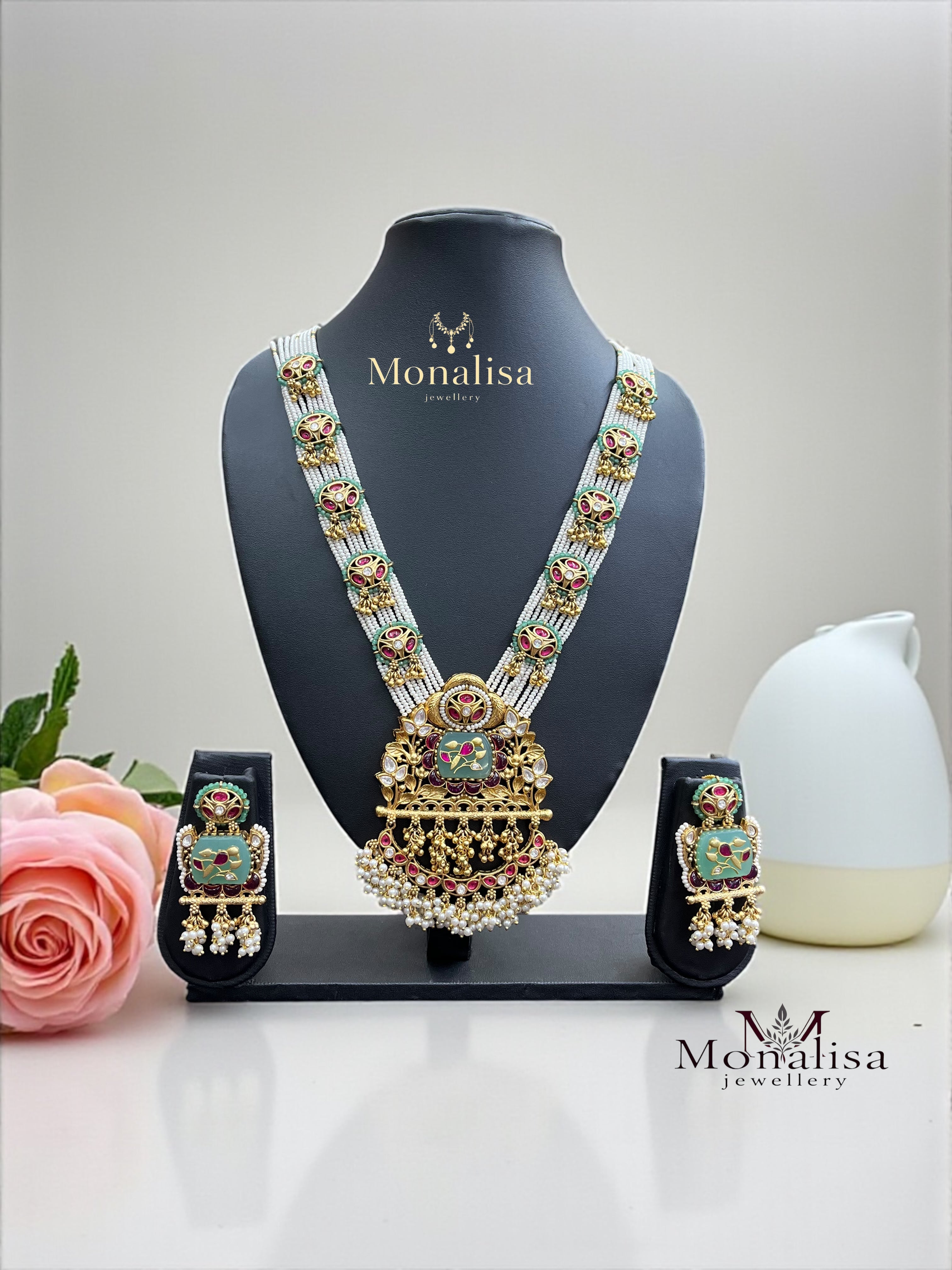 Leeya Antique Designer Long Necklace