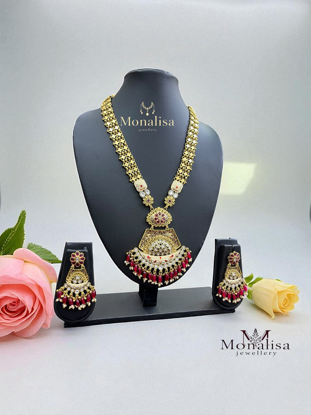 Tarika Antique Designer Long Necklace