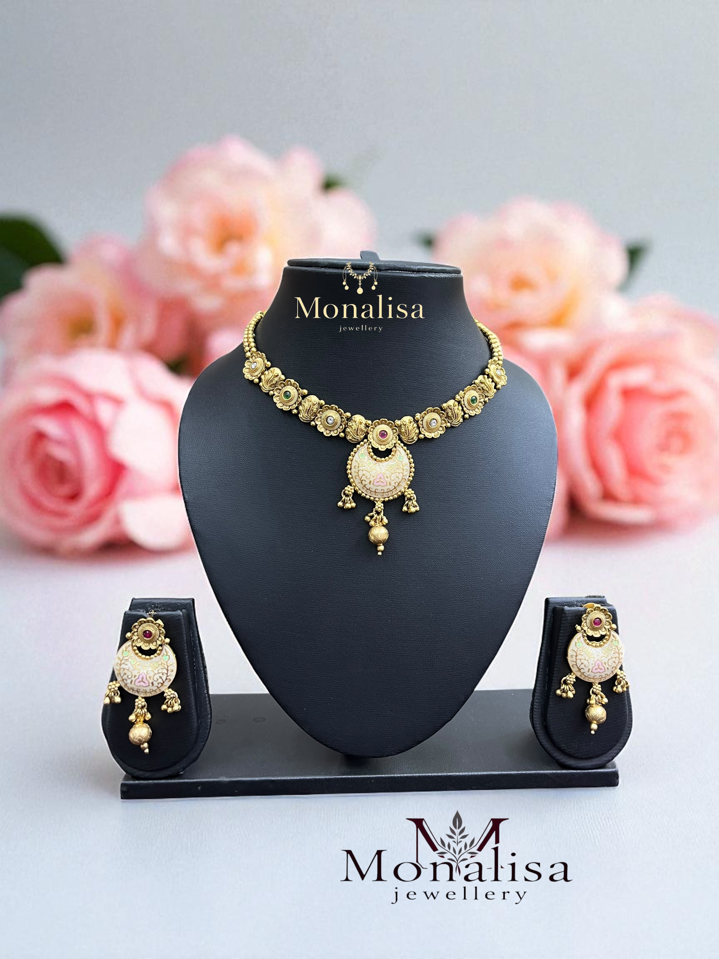 Karul Antique Designer Necklace Set