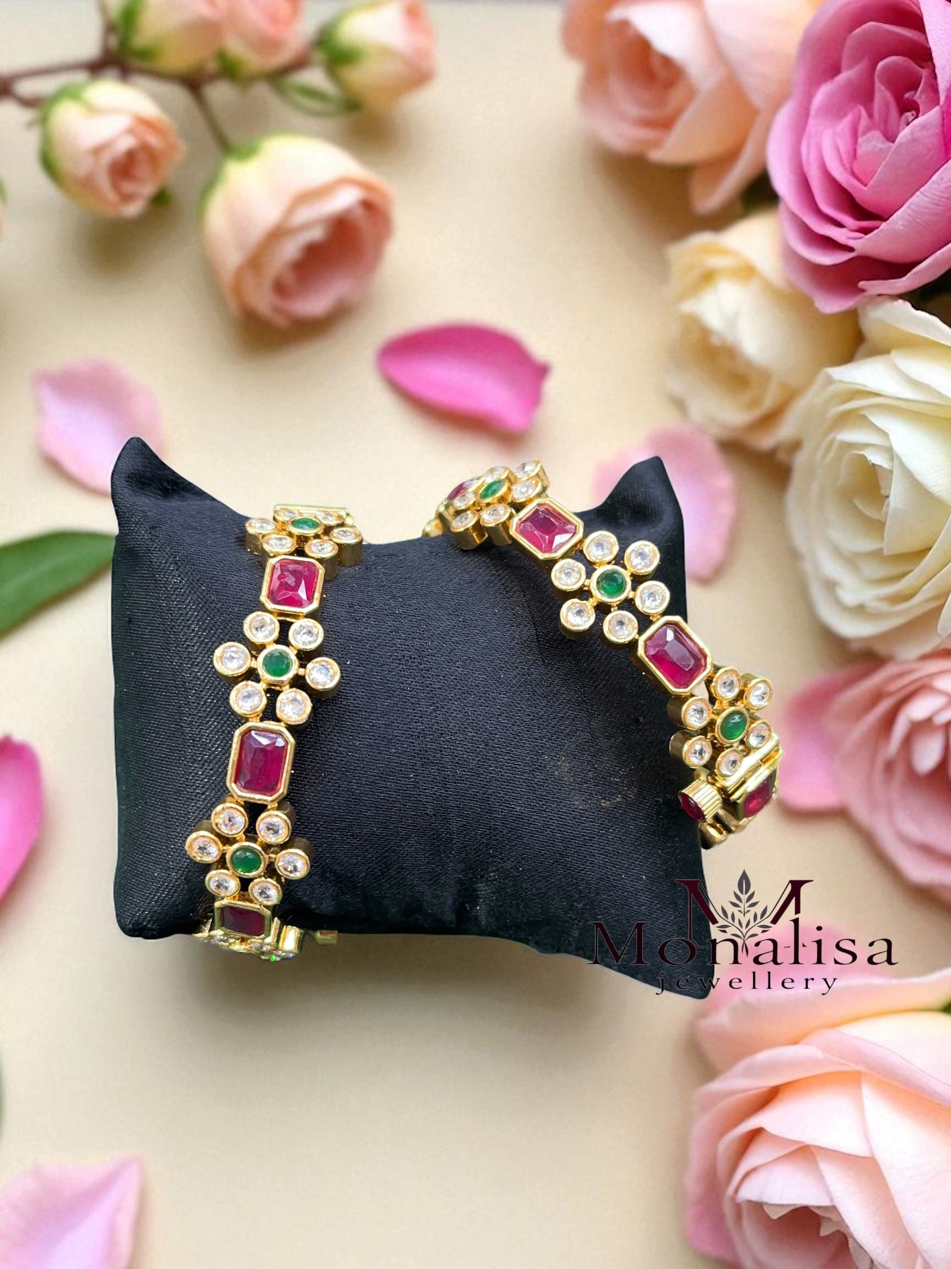 Meenakshi Antique Designer Bangles