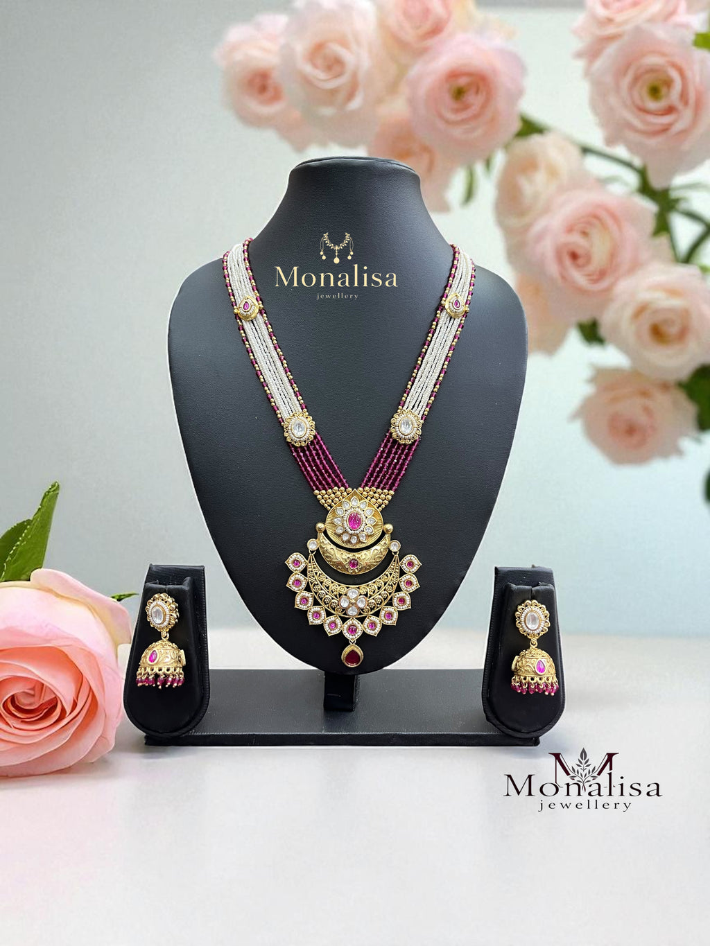 Suvitha Antique Designer Long Necklace