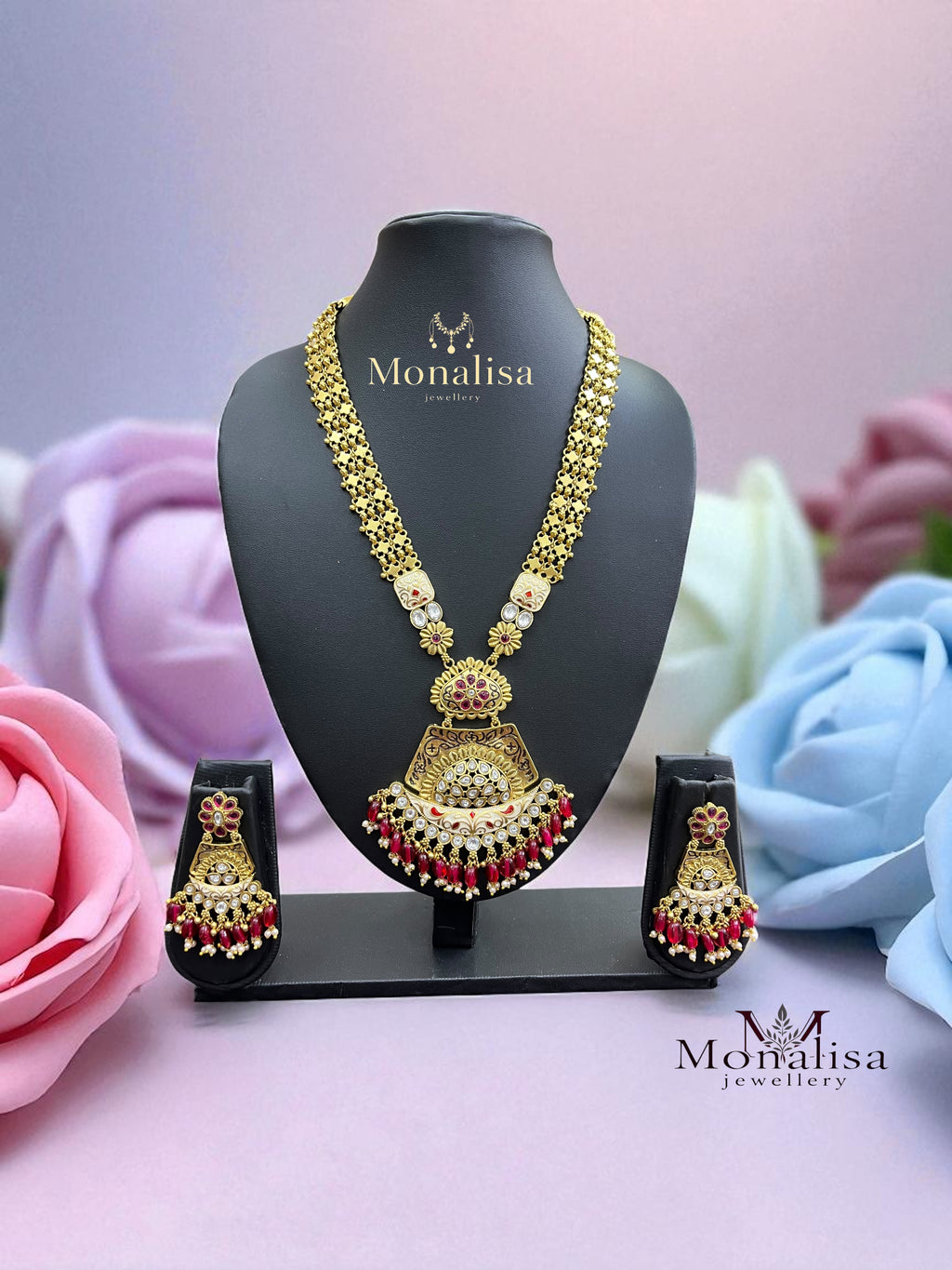 Tarika Antique Designer Long Necklace