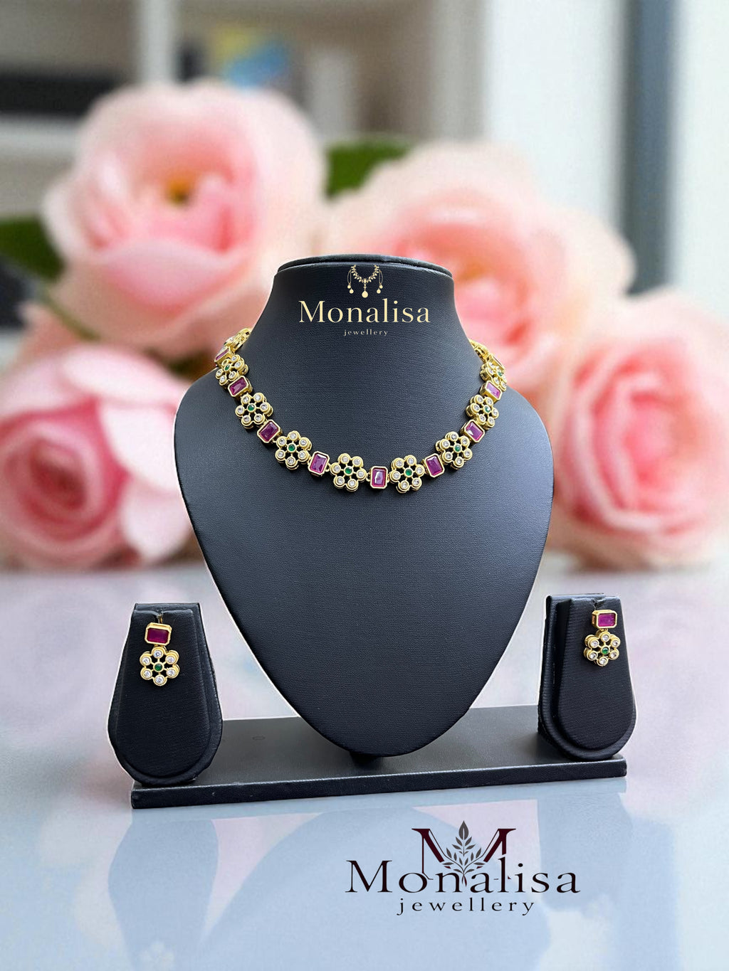 Aditha Antique Designer Necklace Set