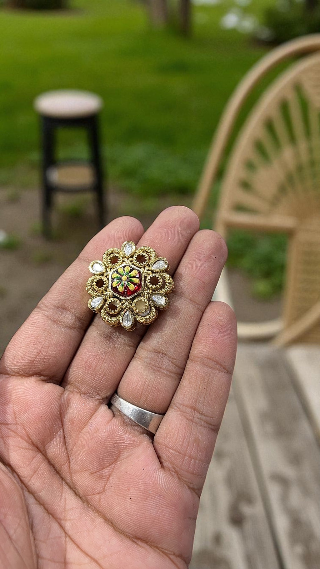 Svara Antique Designer Ring