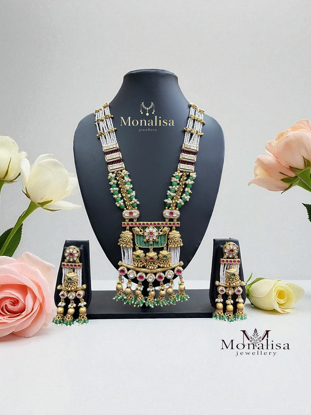Biva Antique Designer Long Necklace