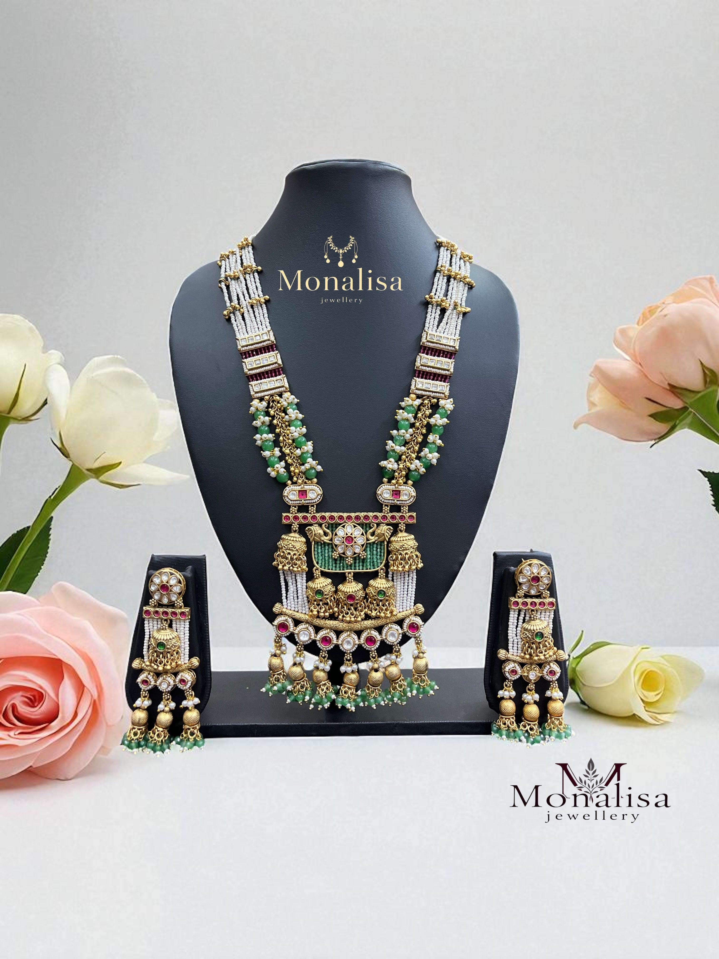 Biva Antique Designer Long Necklace