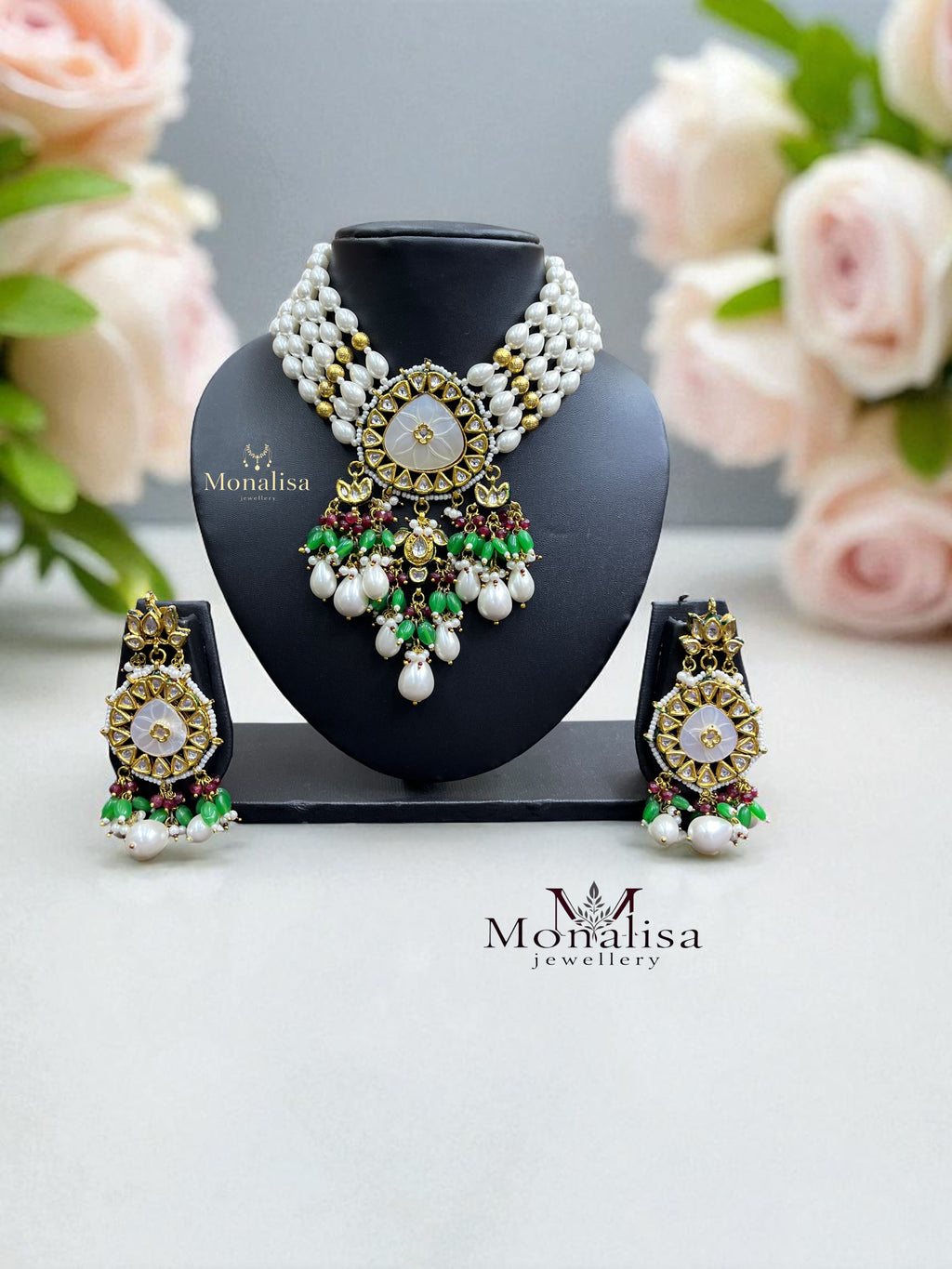 Mahiya Antique Designer Necklace Set