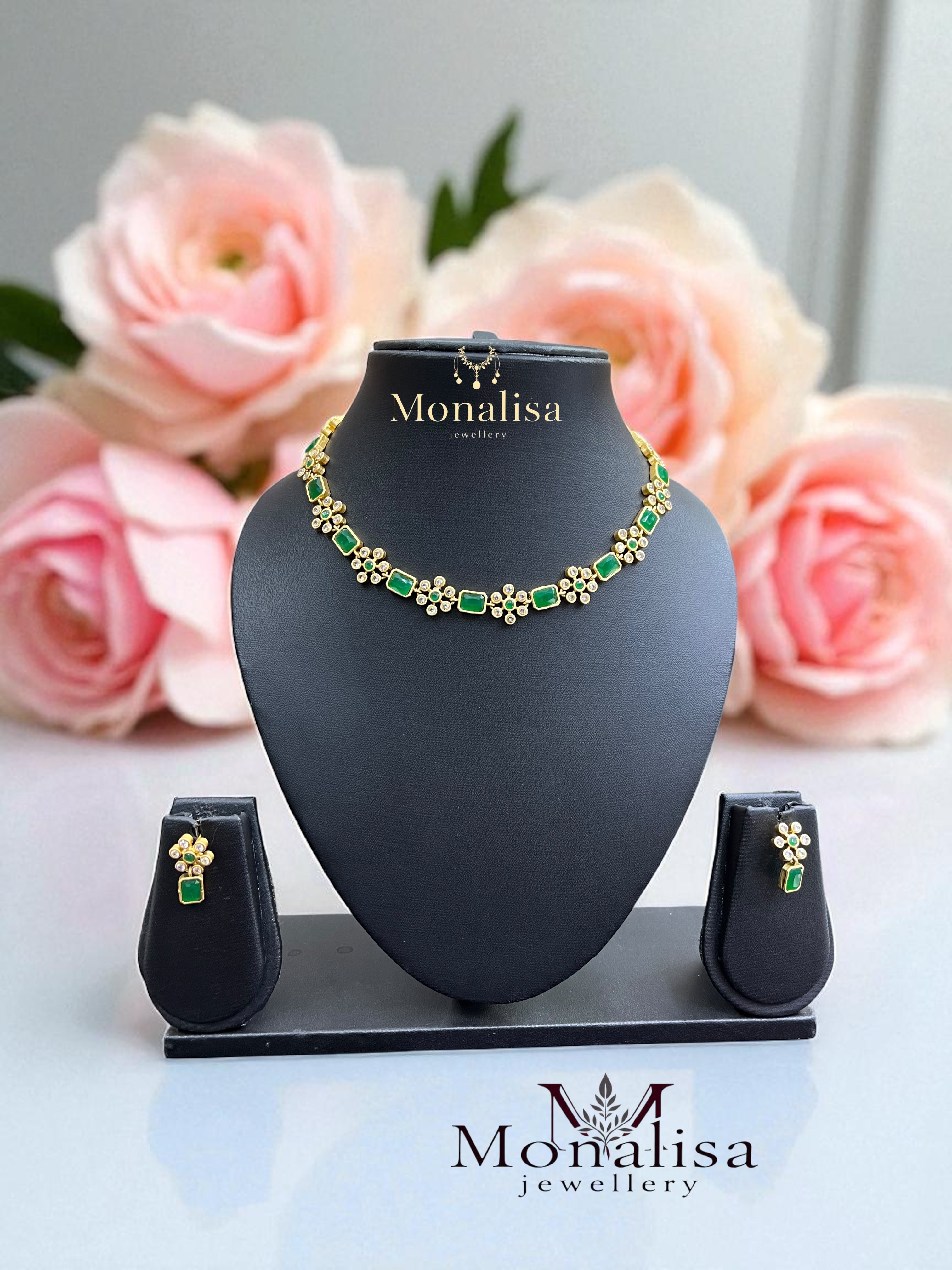 Chaital Antique Designer Necklace Set