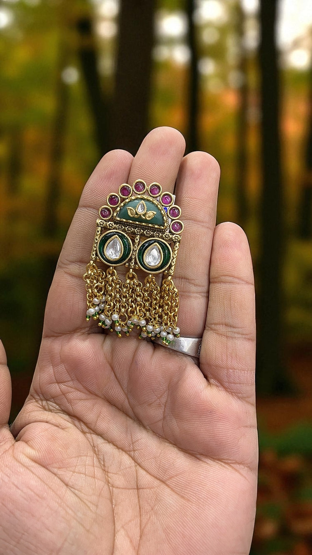 Khushi Antique Designer Ring
