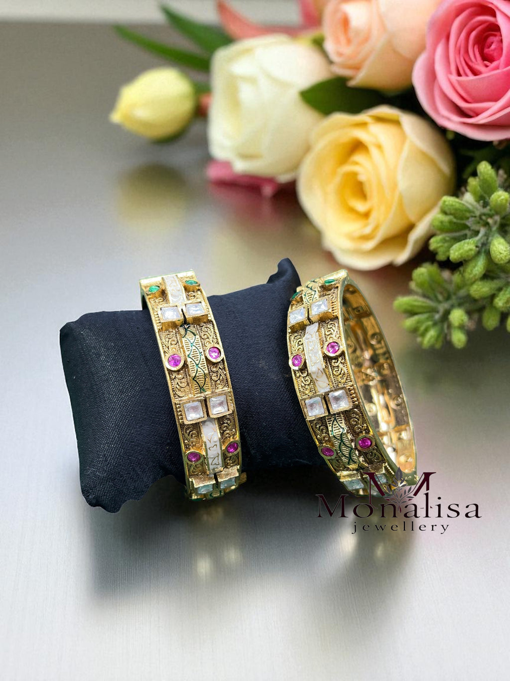 Sharanya Antique Designer Bangles