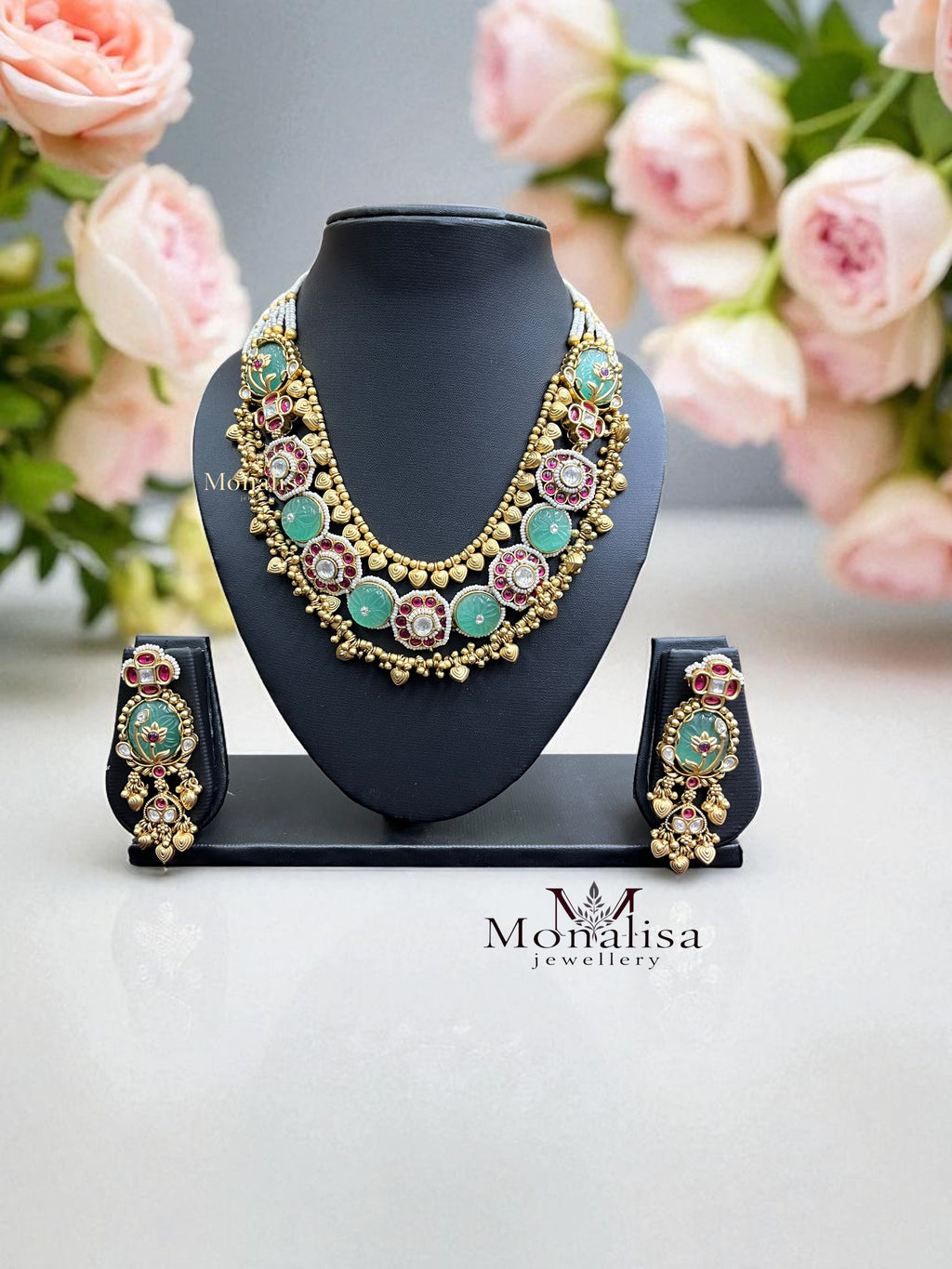 Raagini Antique Designer Necklace Set