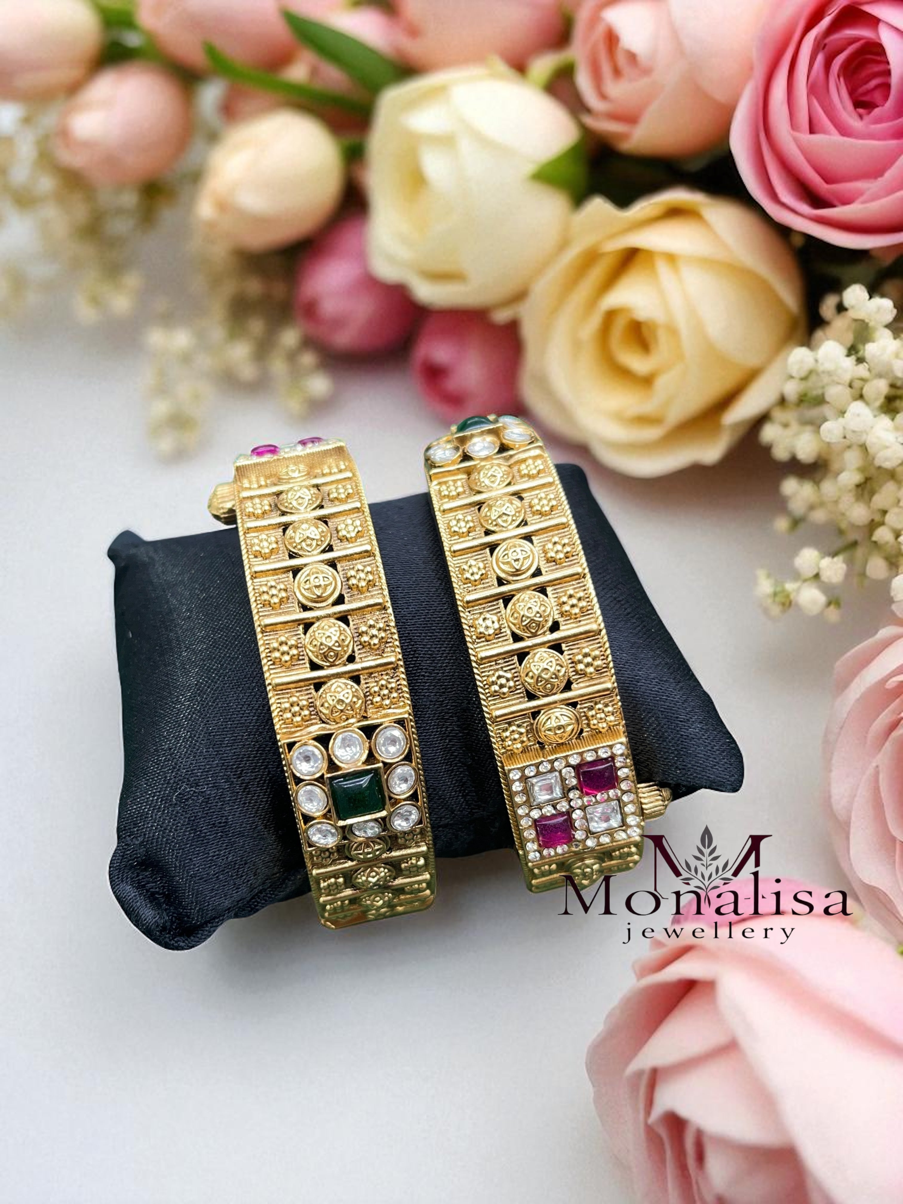 Manshi Antique Designer Bangles