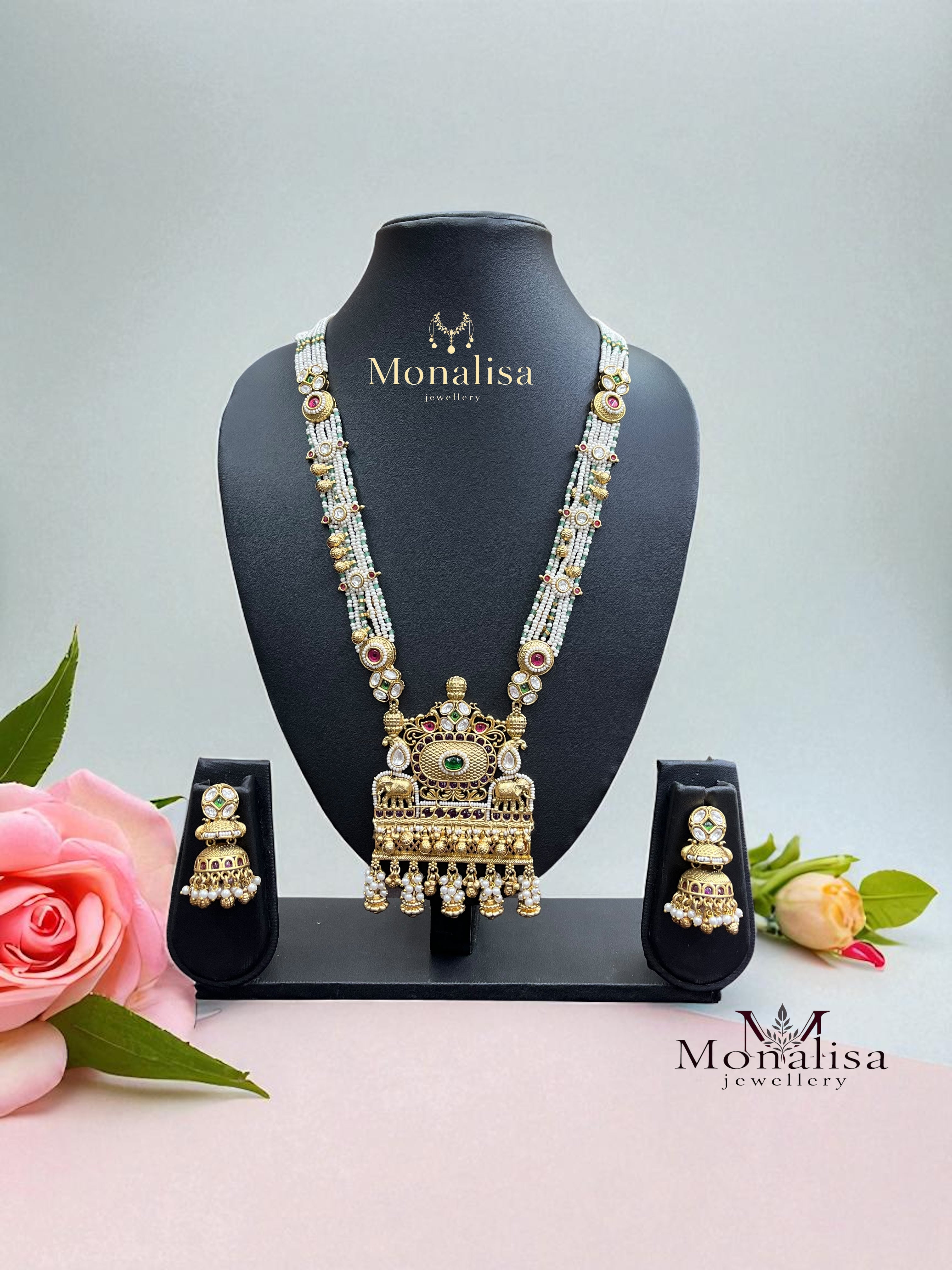 Chira Antique Designer Long Necklace