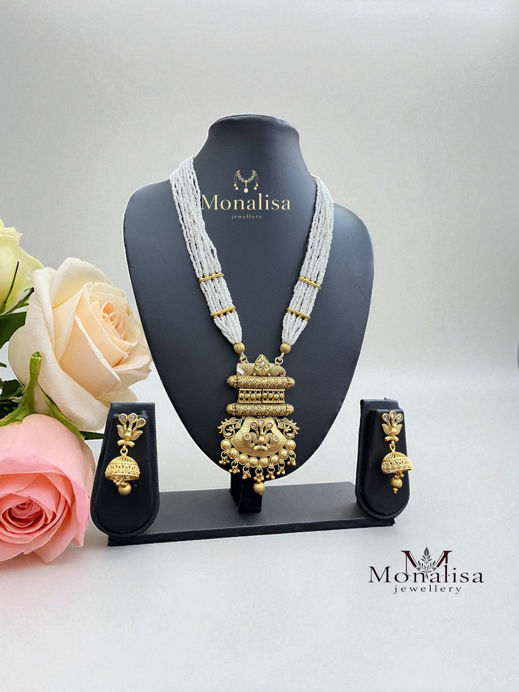 Krupali Antique Designer Long Necklace