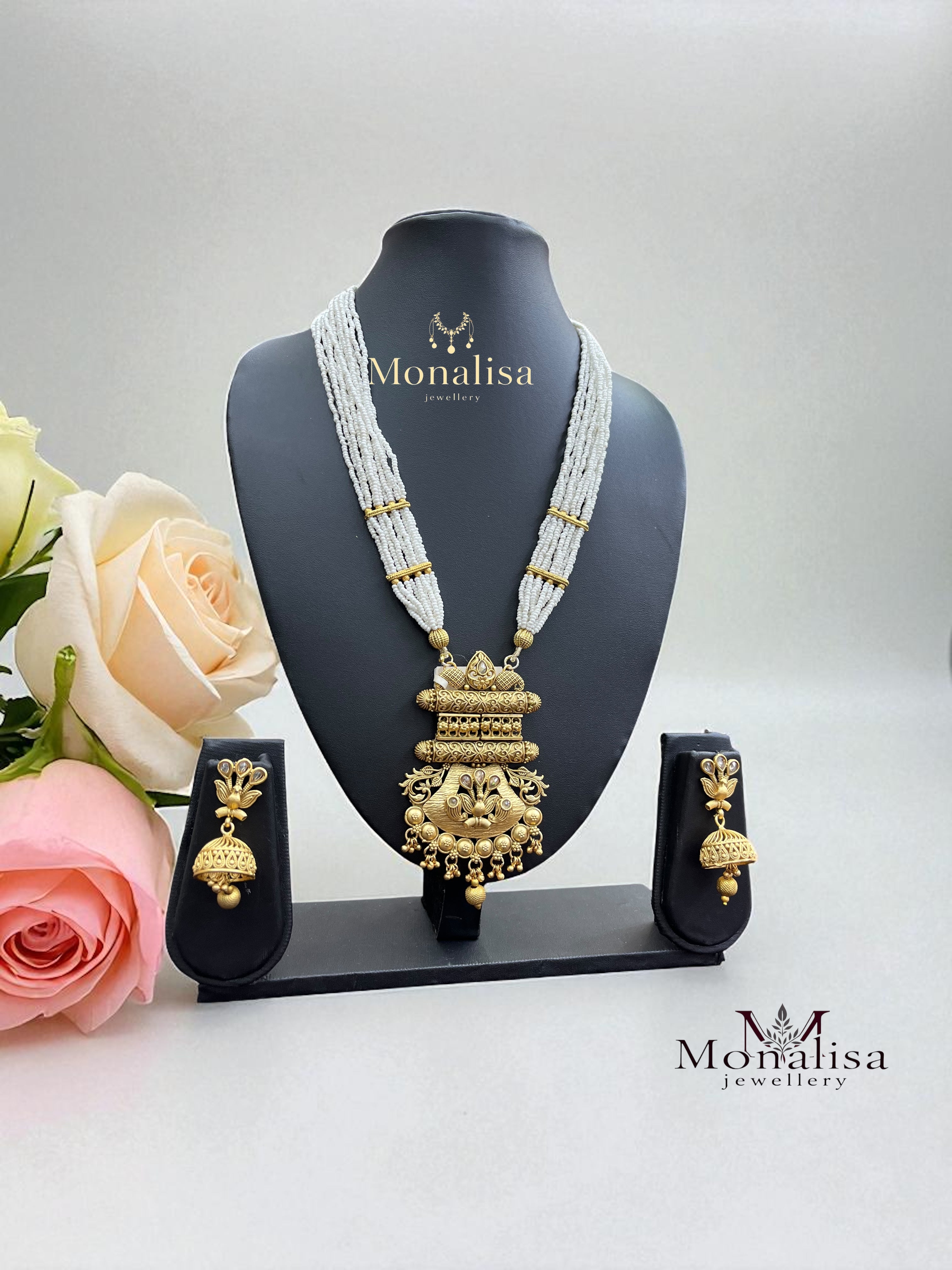 Krupali Antique Designer Long Necklace