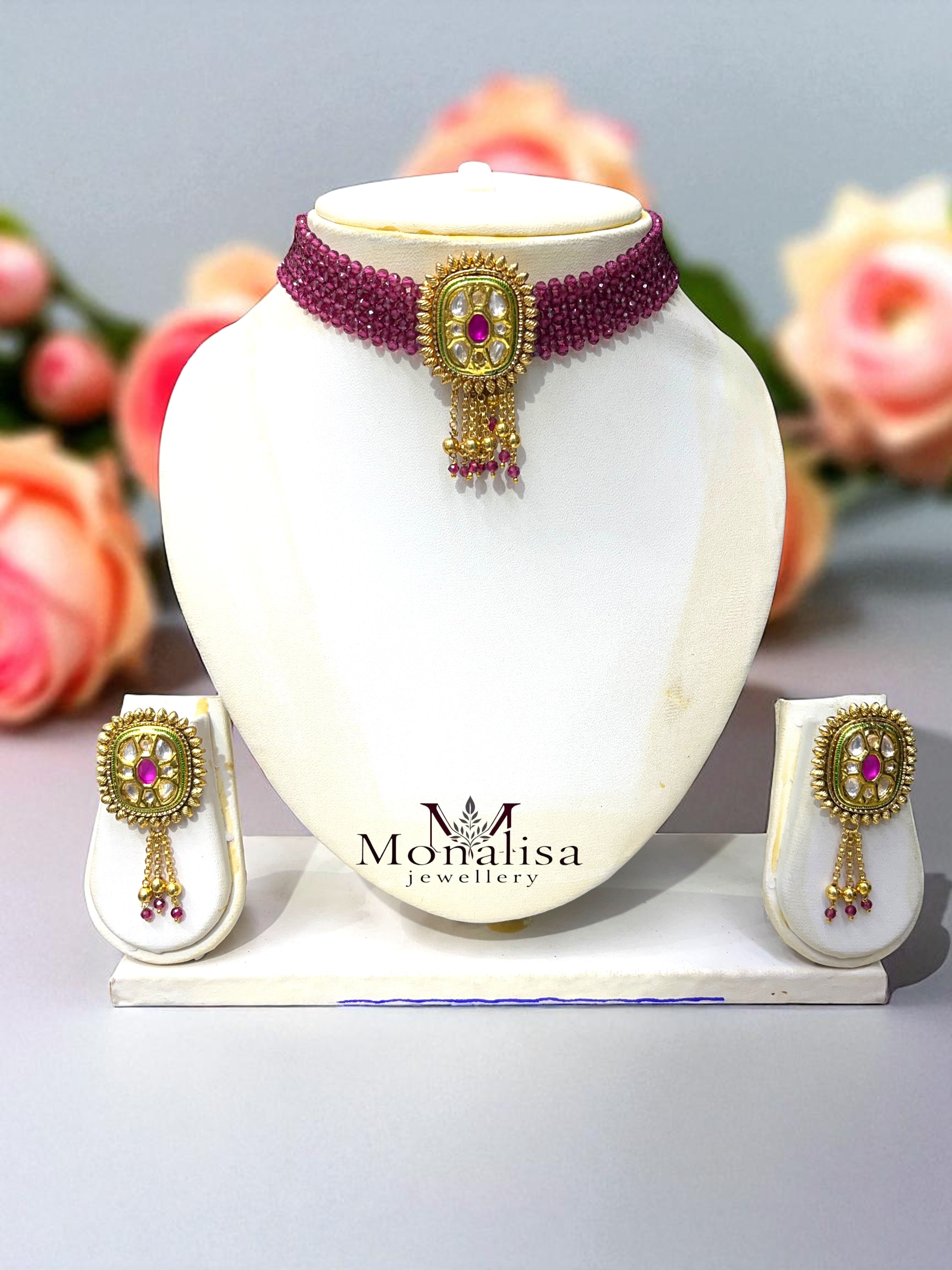 Samriddhi Antique Designer choker Set