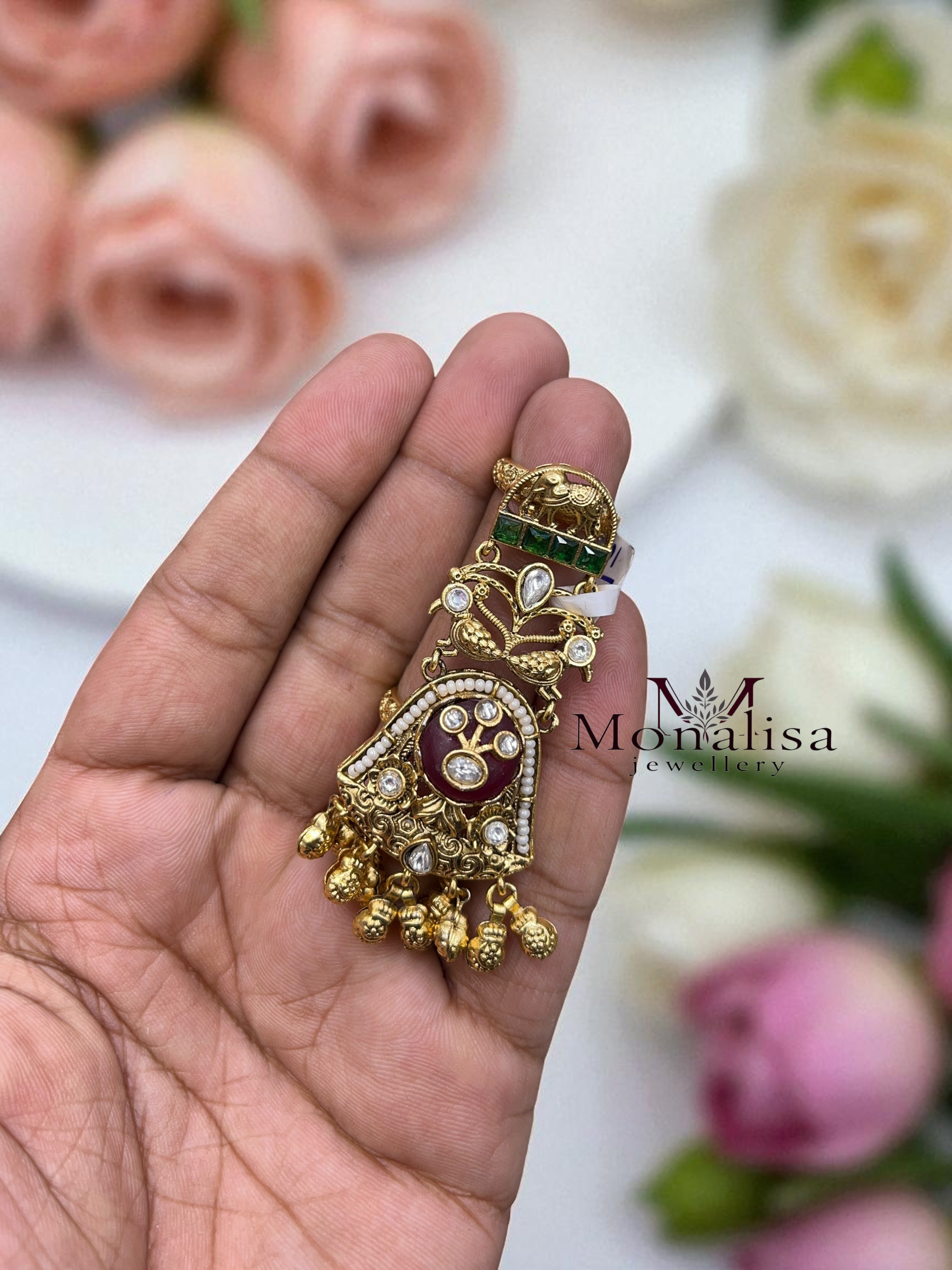 Keshvi Full Finger Designer Ring