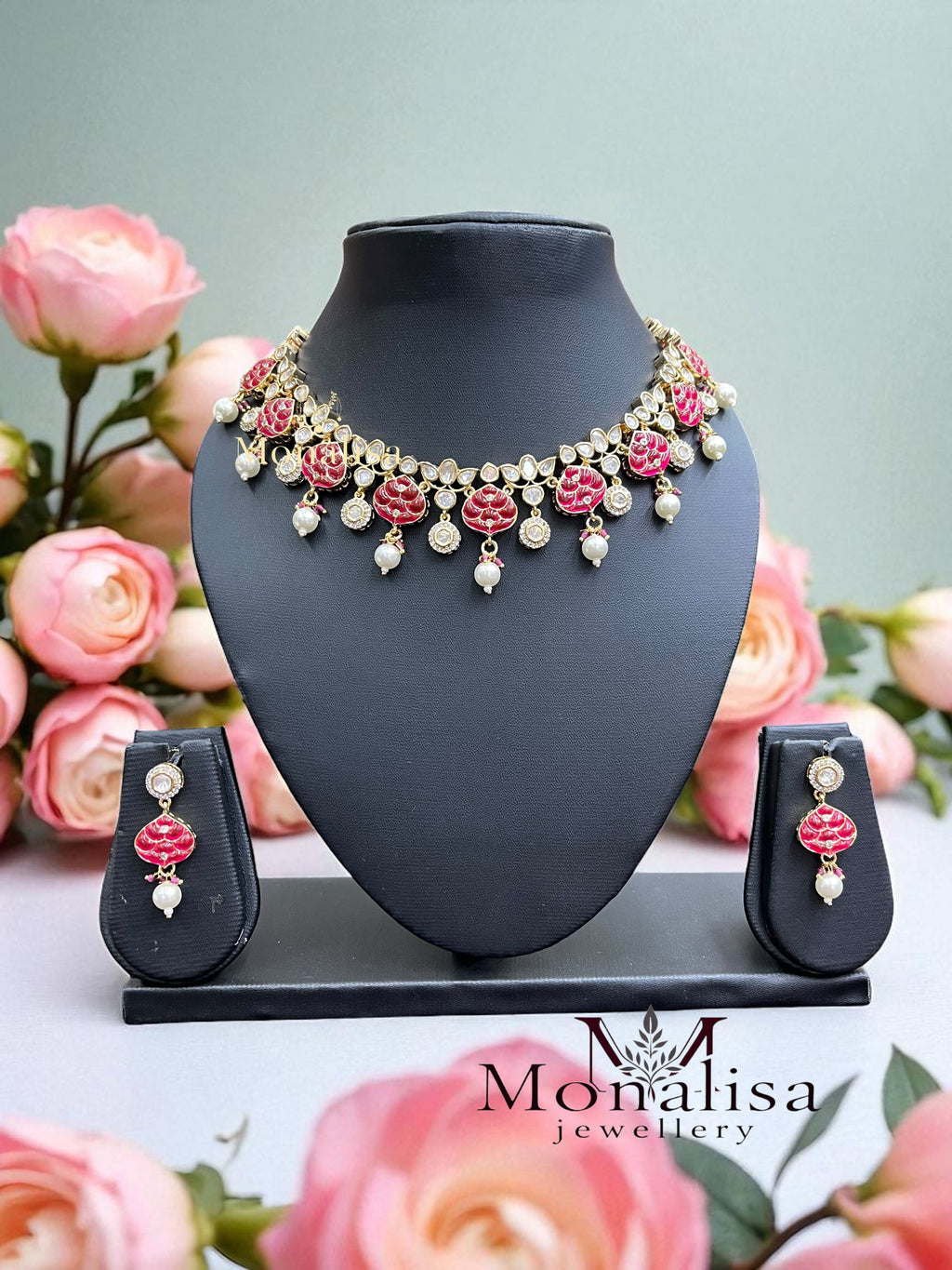 Sayli Polki Designer Necklace Set