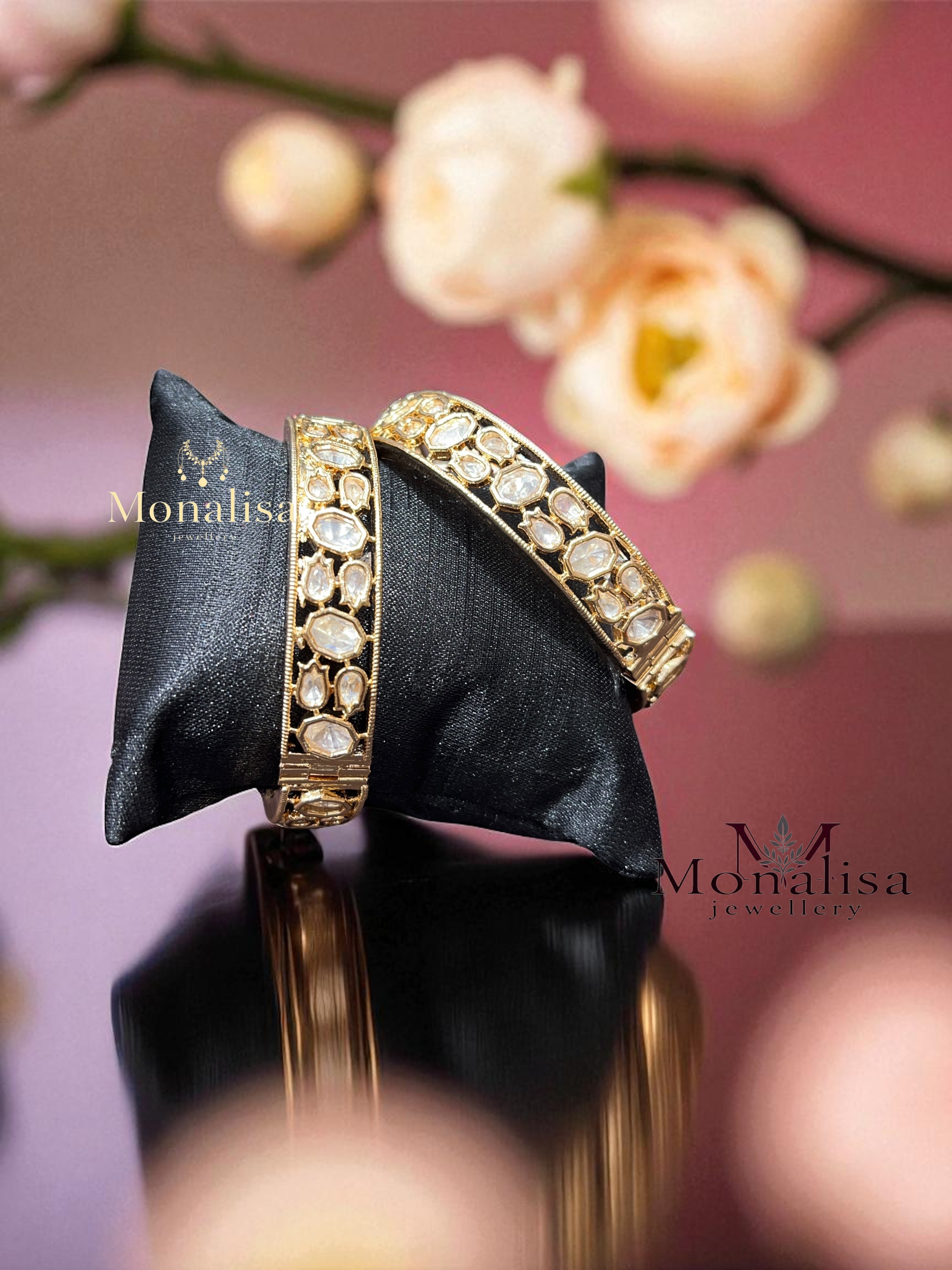 Manya Polki Designer Bangles