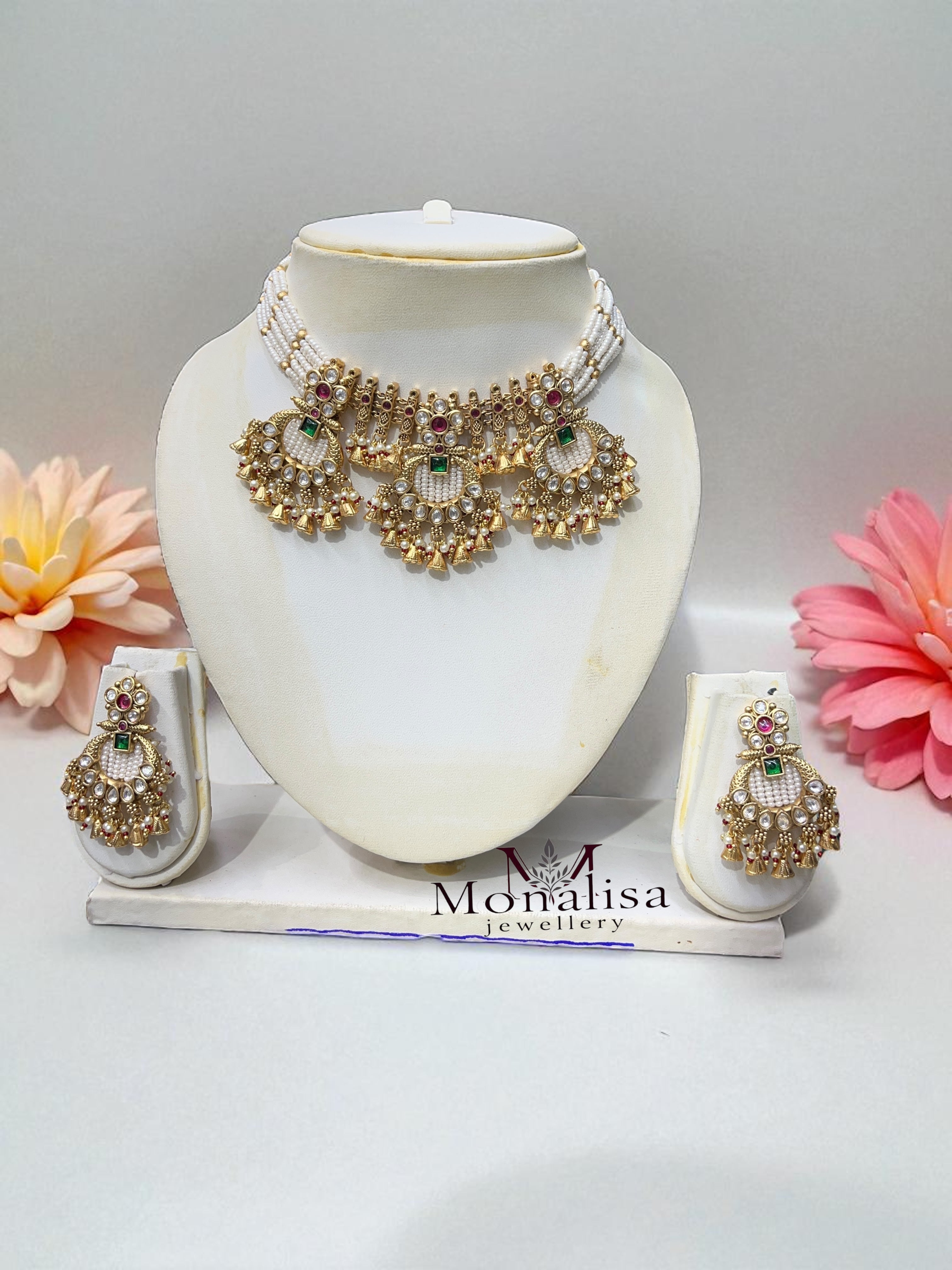 Riddhi Antique Designer Necklace Set