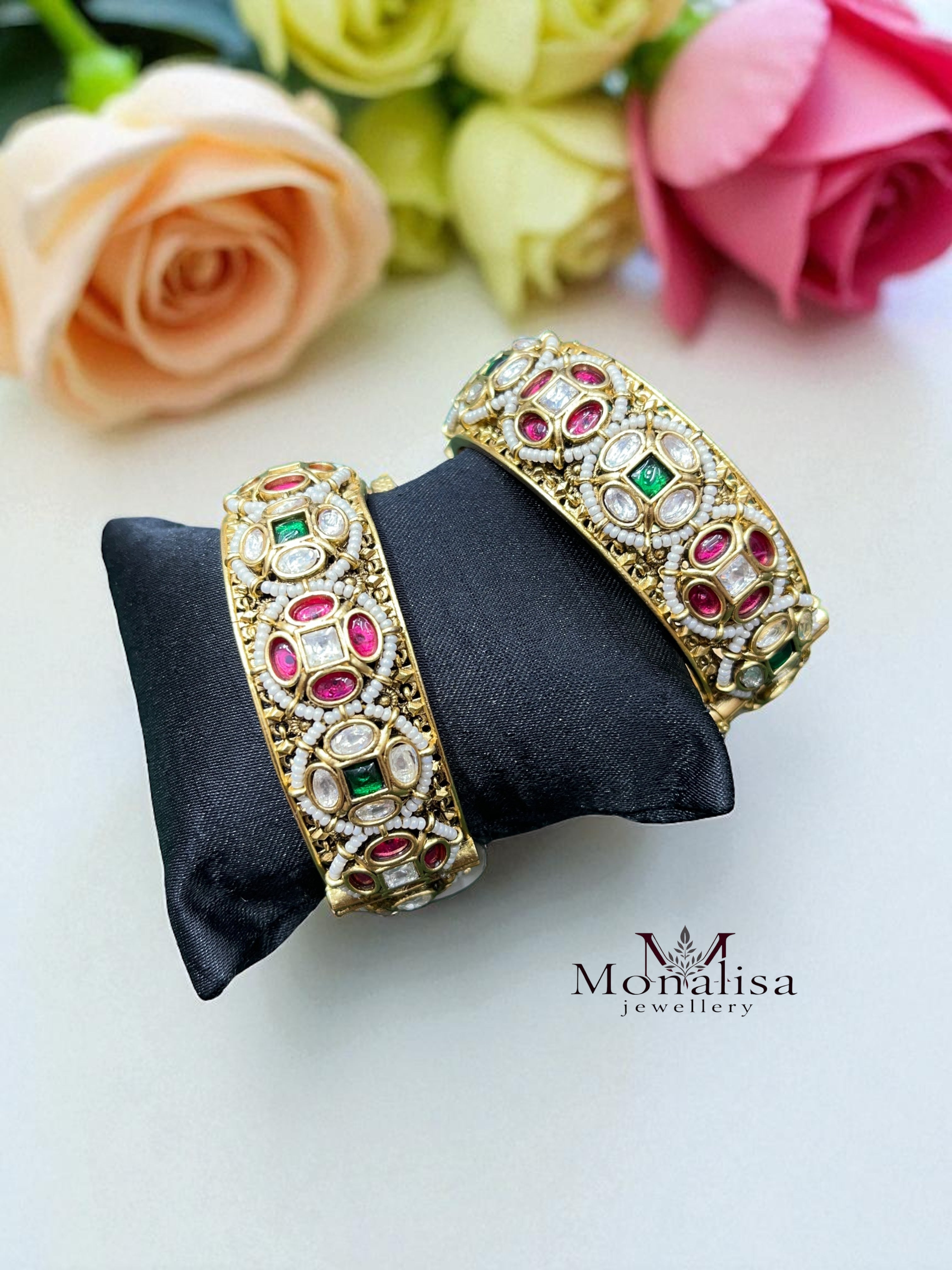 Harshita Antique Designer Bangles